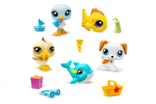 Littlest Pet Shop strandfigurer sæt