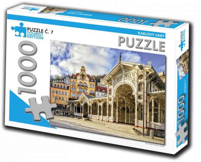 Puslespil Karlovy Vary 1000 brikker Turistisk Udgave