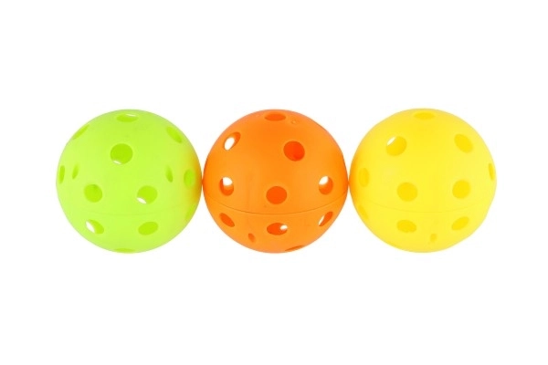 Florbolbold 3 stk plast 7cm i net