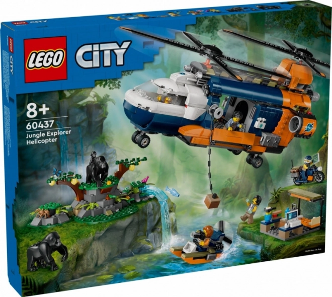 LEGO City 60437 Jungle Base Camp Heliudforskning