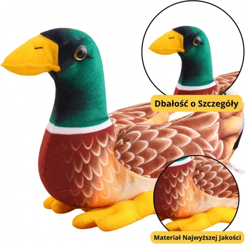 Plysbamse and brun-grøn 28 cm