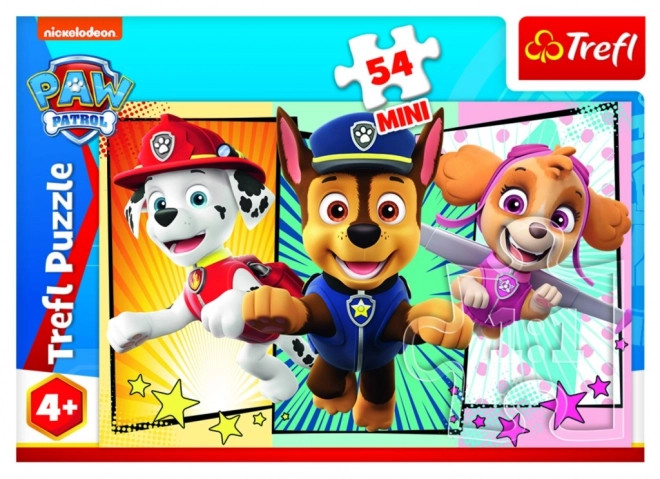 Minipuslespil Paw Patrol 54 brikker