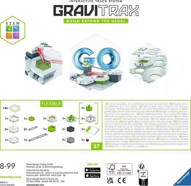 Byggesæt GraviTrax GO Flexible
