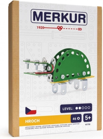 Merkur Mini Zoo – flodhest, 46 dele