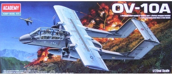 Plastmodel af North American OV-10A Bronco 1:72