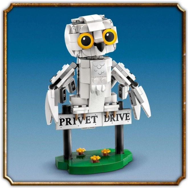 LEGO Harry Potter Hedwig ved Privet Drive