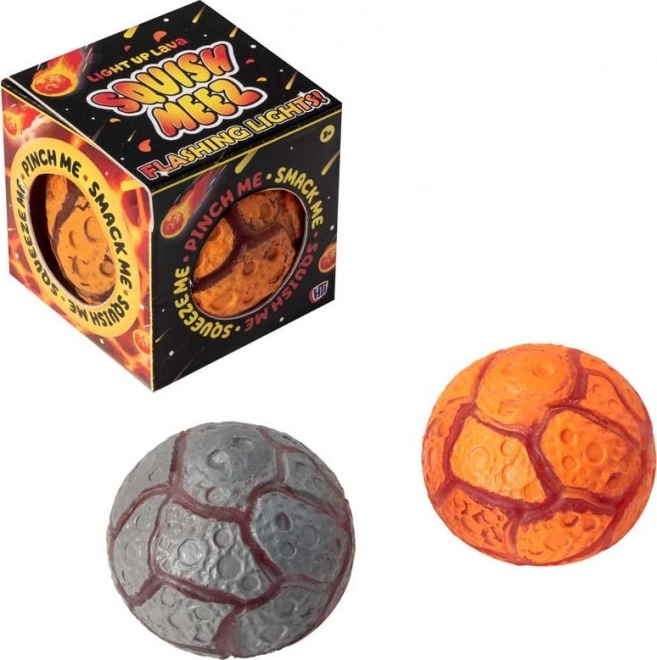 Lysende antistressbold Lava