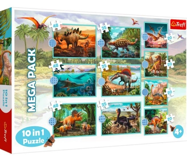 Puzzle Mød dinosaurerne