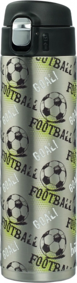 Termoflaske til børn BAAGL Fodbold 450 ml