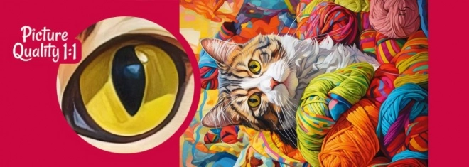 Puzzle Kattens Narrestreger 500 Brikker