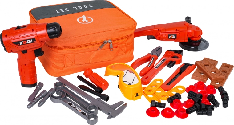 Rigt indhold med 42 dele til kreativ leg