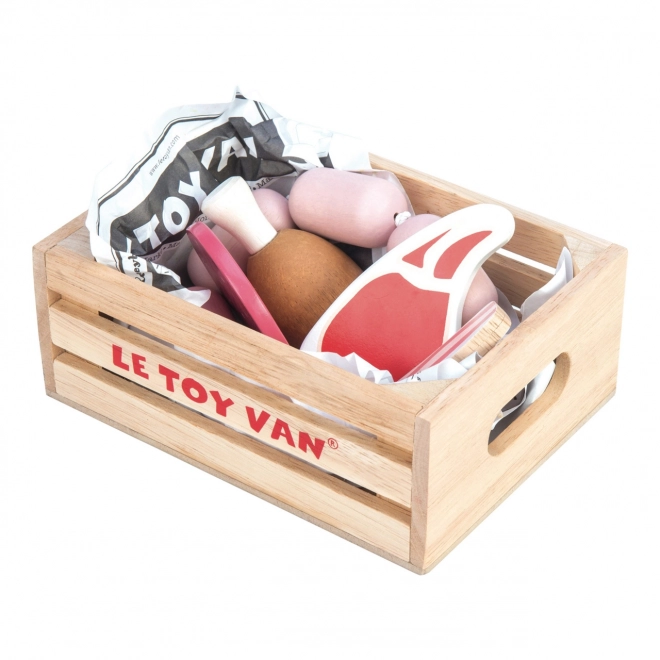 Le Toy Van Kasse med kødvarer