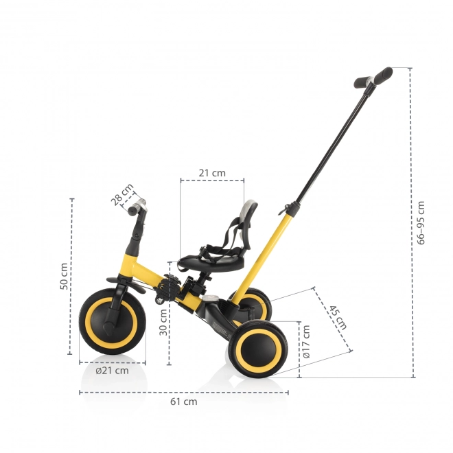 Trekantcykel Razor 3-i-1, Lunar Grå