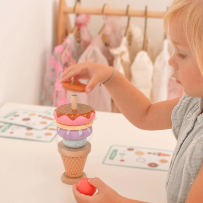 Woopie Green træis Montessori isbutik