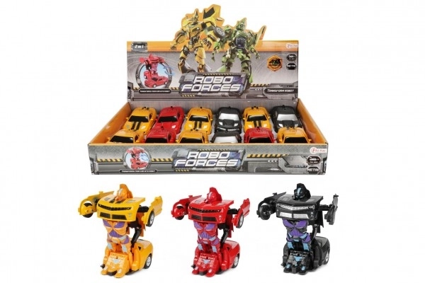 Teddies Transformer bil til robot