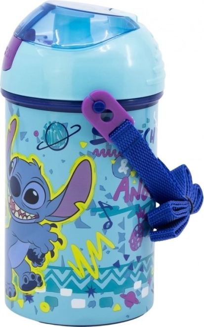 Børneflaske med rem Stitch 450 ml