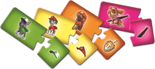 Puslespil Paw Patrol - Uddannelsesspil 14 par