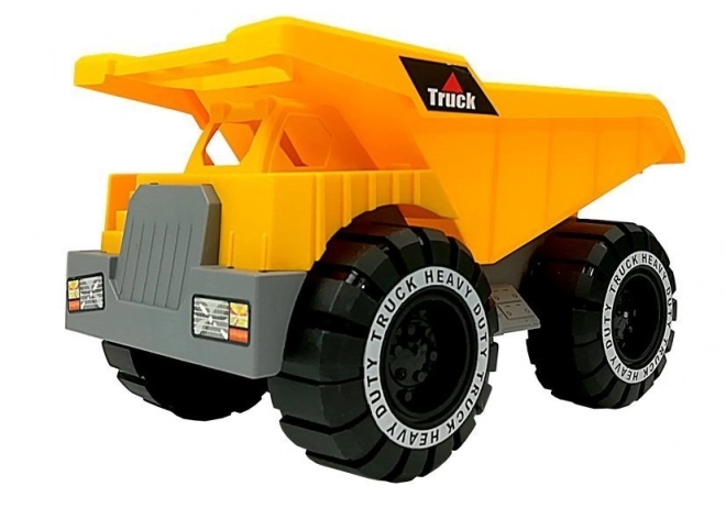 Stor lastbil legetøj med anhænger og bulldozer 49 cm