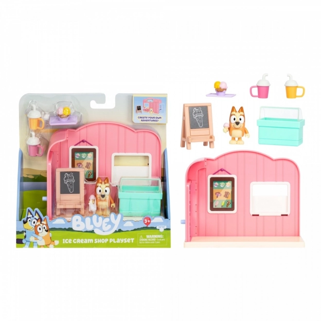Bluey Mini Isbutik Legetøj