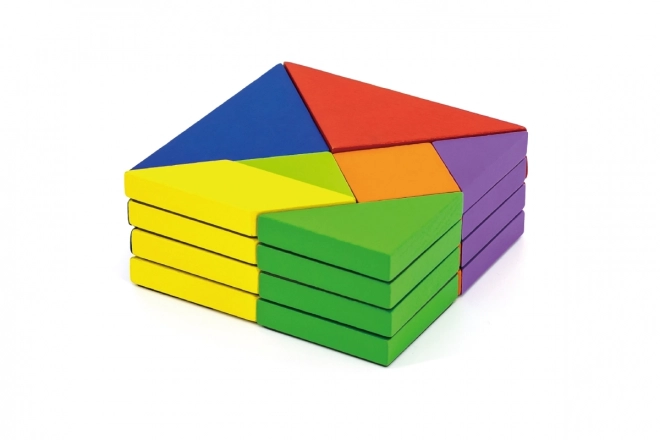Træ tangram-logiklegetøj VIGA