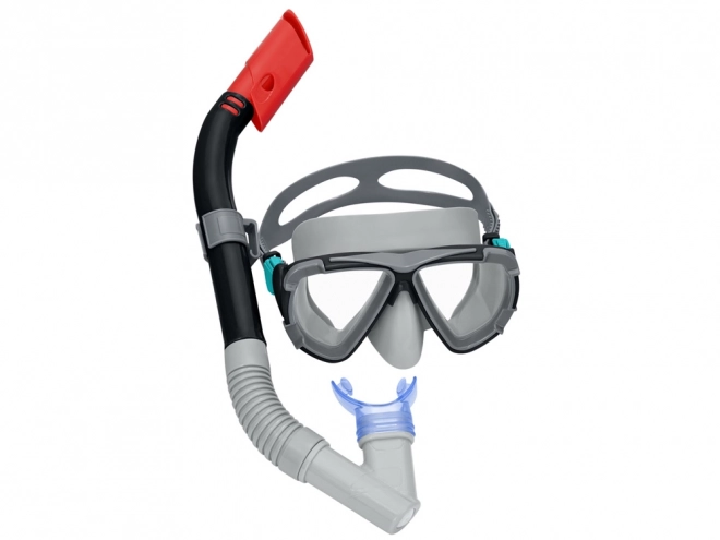 Maske og snorkel til dykning Bestway – Sort