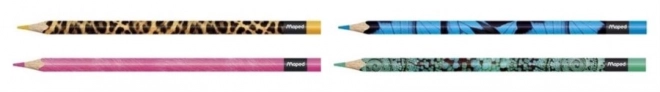 MAPED Farveblyanter trekantet Color'Peps Animals 24stk