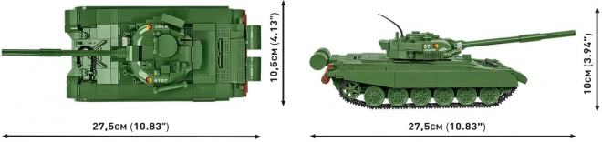COBI 2625 Væbnede Styrker T-72 (DDR/SOVIET), 1:35, 680 k, 1 f