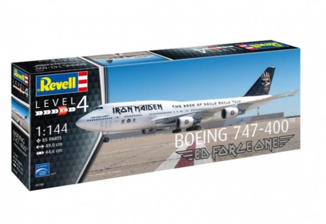 Model af flyet Boeing 747-400 Ed Force One