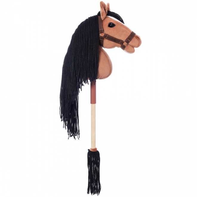 Hest på pind Hobby Horse HOPPIHORSE mørkebrun