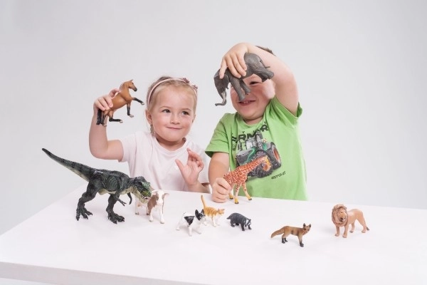 Vestlig pindsvin af plastik 4 cm i pose