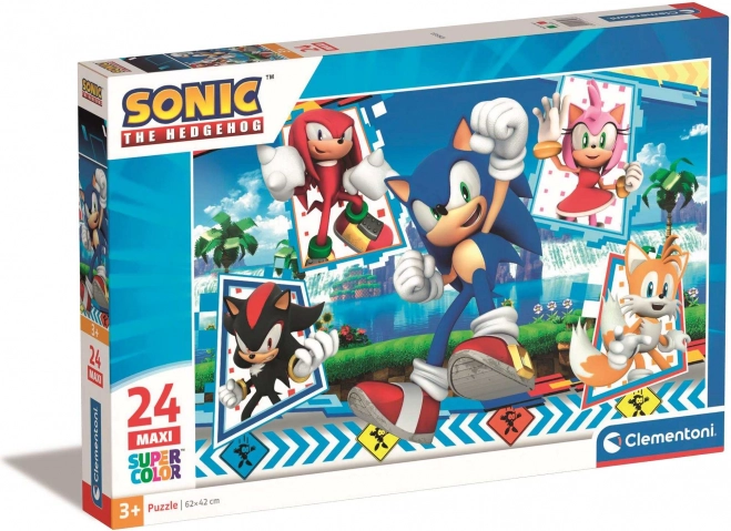 puslespil 24 maxi sonic