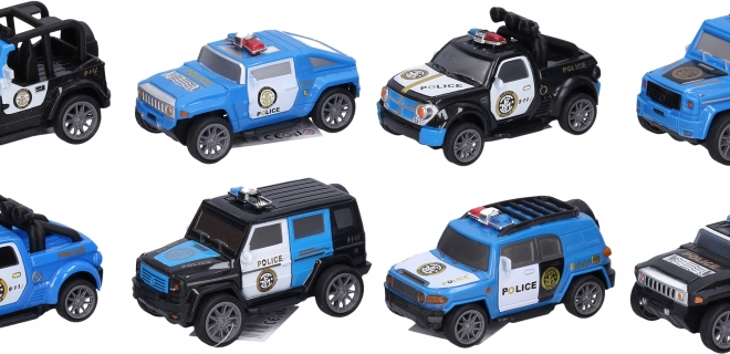 Politiets indsatsbil med tilbagetræk 10 cm