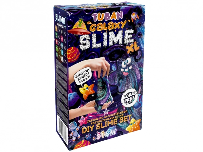 Stor Sæt Slime DIY Galakse XL