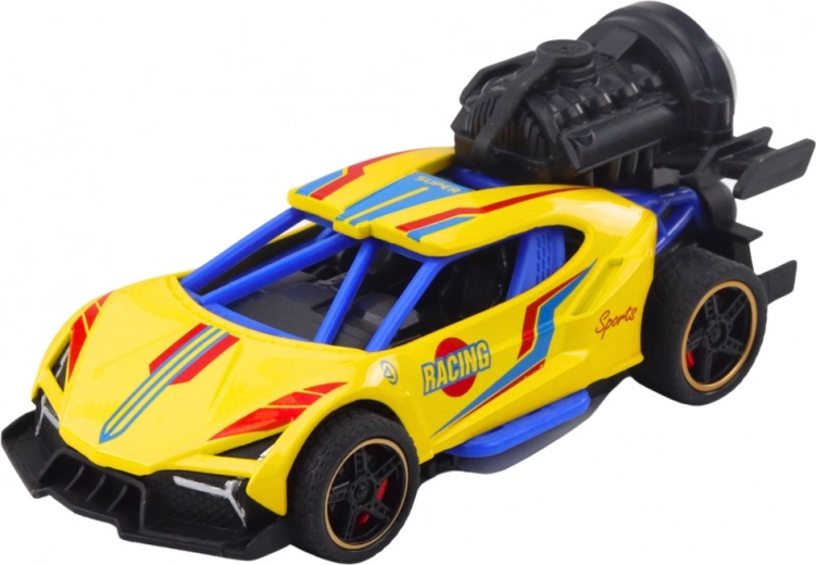 Røgeffekt som på en ægte racerbil