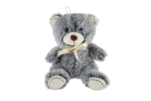Plys bamse med sløjfe