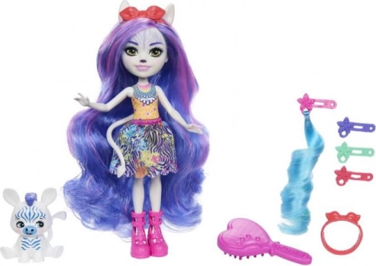 Enchantimals Deluxe Dukke Zemirah Zebrová