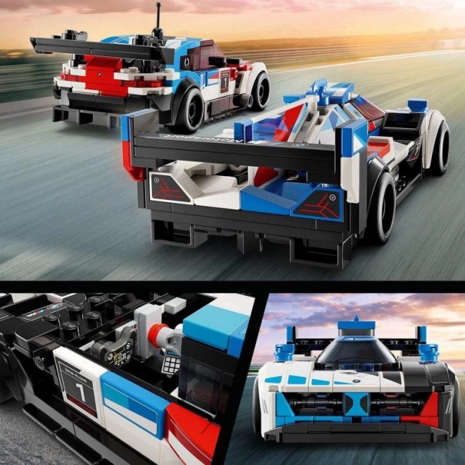 LEGO Speed Champions 76922 BMW M4 GT3 og BMW M Hybrid V8 racerbiler