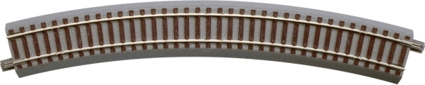 Roco geoLINE buet spor R4 med ballast