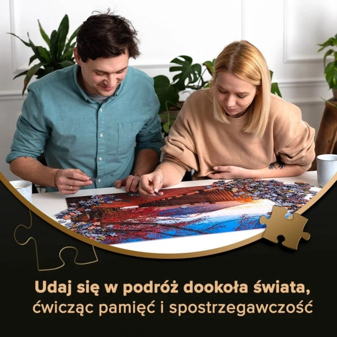 TREFL Puslespil Premium Plus Foto Odyssey: Neuschwanstein Slot 1000 brikker