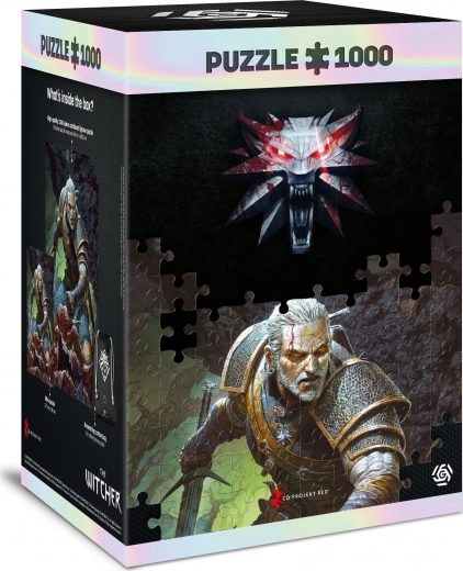 GOOD LOOT Puslespil Witcher - Dark World 1000 brikker