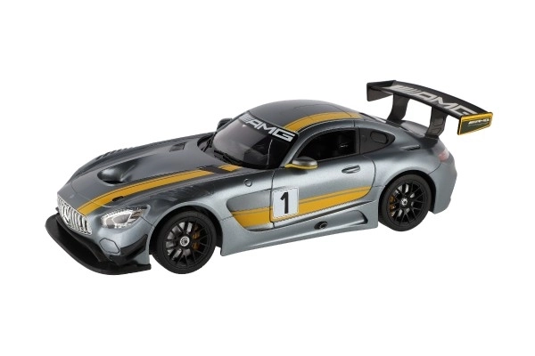 Auto RC Mercedes AMG GT3 plast 35cm 2,4GHz fjernstyring på batterier i kassen 44x18x23cm