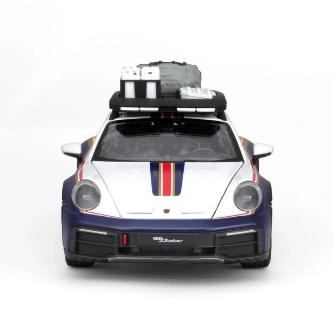 Bburago 1:24 Racing - Porsche 911 Dakar - Blå 953 Roughroads