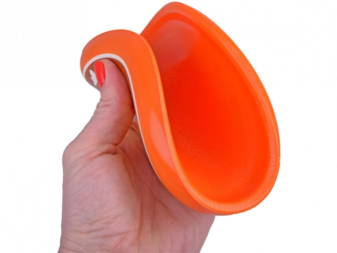 Farverig flyvende disk 16 cm - Sjov kastelegetøj