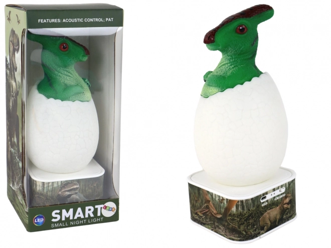 Nat LED-lampe Parašaurolophus med USB