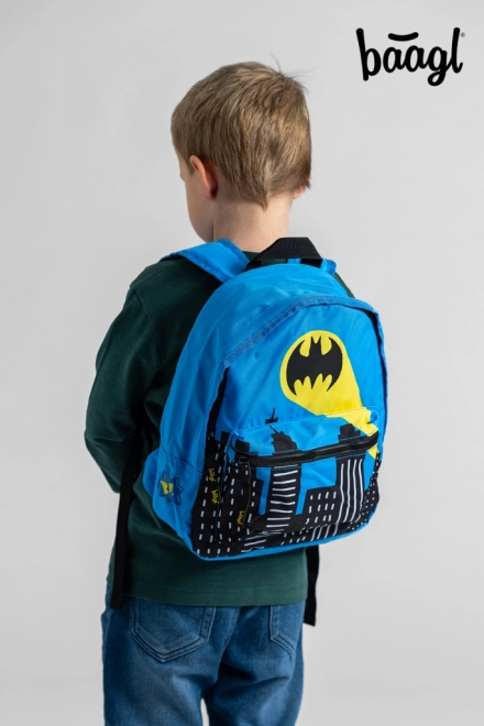 Baagl førskole rygsæk Batman blå