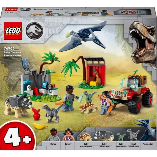 LEGO® Jurassic World 76963 Redningscenter for dinosaurunger
