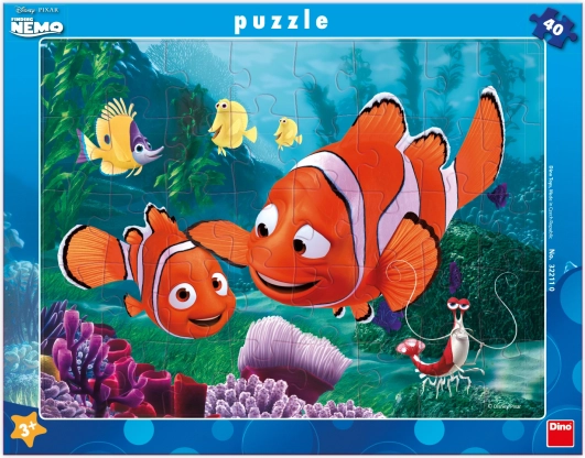 Dino puslespil Nemo i sikkerhed 40 brikker