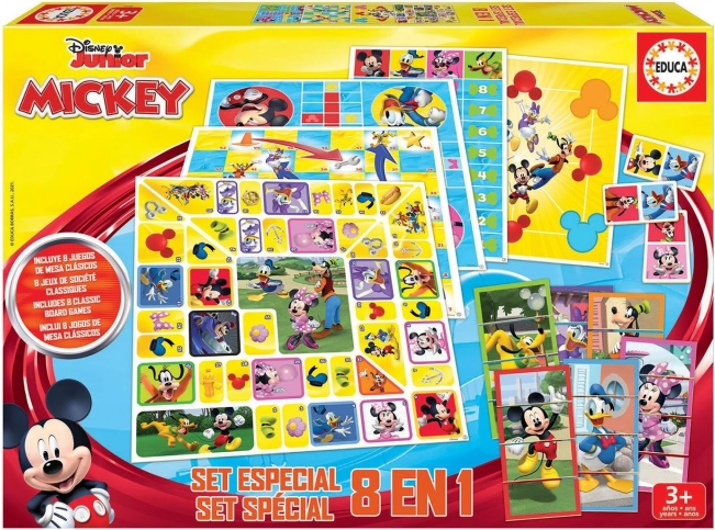 Spilsamling MICKEY OG VENNER 8i1