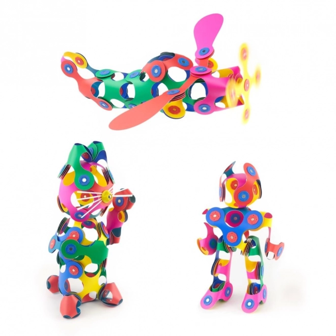 Magnetiske klodser Clixo Super Rainbow, 60 stykker