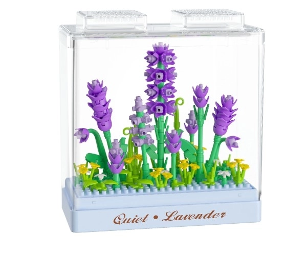 Mini byggesæt KOCO Lavendel